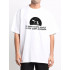 T-shirt Trace of Space Oversize men's white "So many stupid people. So few giant asteroids"