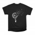 WhyNotPrint men's white T-shirt "Dandelion"