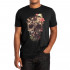 WhyNotPrint men's black T-shirt "Skull"