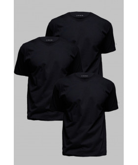 Набор мужских футболок YAPPI pack черная 3шт 