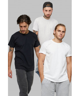 Set of men's T-shirts YAPPI pack black, gray, white 3pcs 