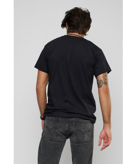 Men's black T-shirt "I'll lie down, but it won't enter Ukraine"