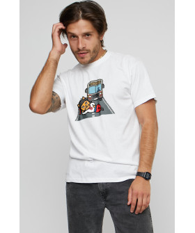 Men's black T-shirt "I'll lie down, but it won't enter Ukraine"