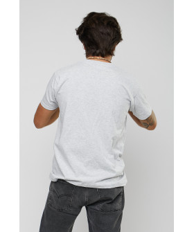 Men's gray T-shirt "I'll lie down, but it won't get into Ukraine"