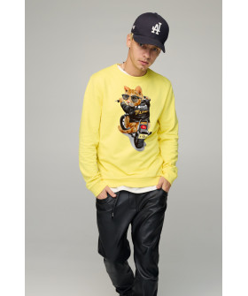 Men's sweatshirt BASIC /no flis/