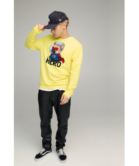 Світшот чоловічий BASIC /no flis/