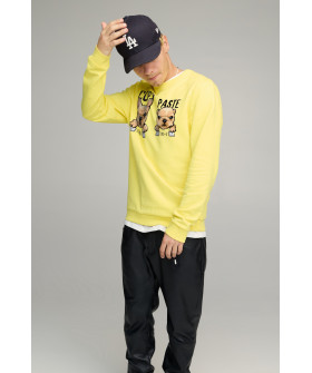 Men's sweatshirt BASIC /no flis/