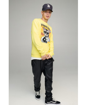 Світшот чоловічий BASIC /no flis/