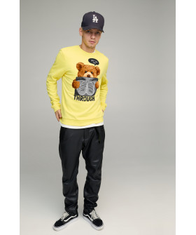 Світшот чоловічий BASIC /no flis/