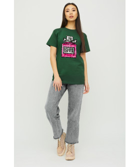 Футболка Boyfriend / air print /