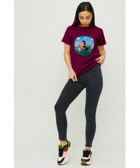 Футболка Boyfriend / air print /