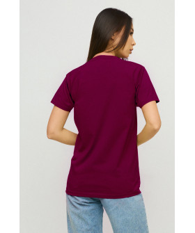 Boyfriend T-shirt / air print /