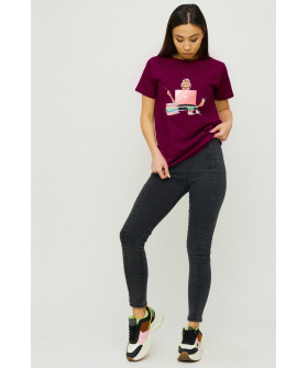 Футболка Boyfriend / air print /