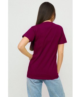 Boyfriend T-shirt / air print /