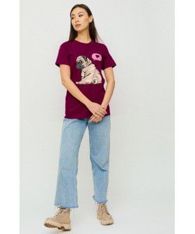 Футболка Boyfriend / air print /