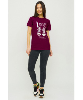 Футболка Boyfriend / air print /