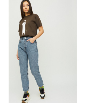 Футболка Boyfriend / дышащий принт /