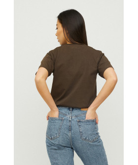 Boyfriend T-shirt / breathable print /