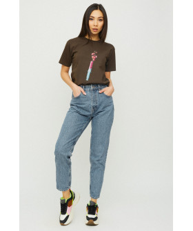 Футболка Boyfriend / дышащий принт /