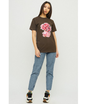 Футболка Boyfriend / дышащий принт /