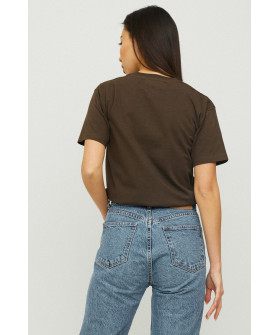 Boyfriend T-shirt / breathable print /