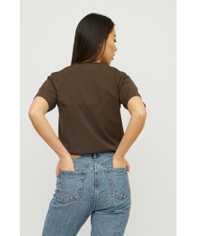 Boyfriend T-shirt / breathable print /