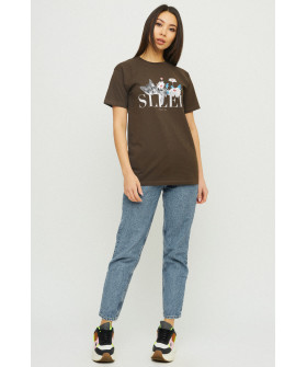 Футболка Boyfriend / дышащий принт /