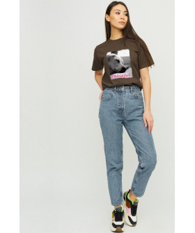 Футболка Boyfriend / дышащий принт /