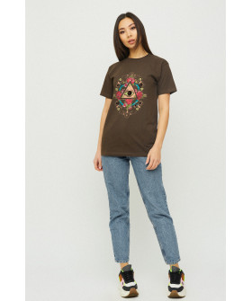 Футболка Boyfriend / дышащий принт /