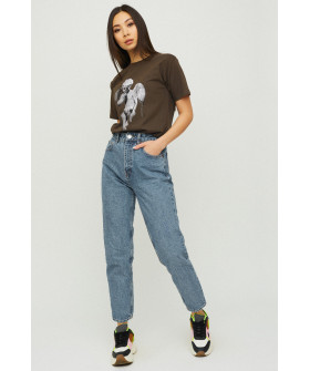 Boyfriend T-shirt / breathable print /