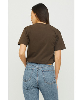 Boyfriend T-shirt / breathable print /