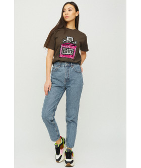 Футболка Boyfriend / дышащий принт /