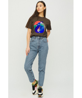 Футболка Boyfriend / дышащий принт /