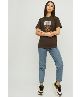 Футболка Boyfriend / дышащий принт /