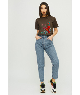 Футболка Boyfriend / дихаючий принт /