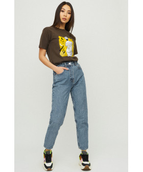 Футболка Boyfriend / дышащий принт /