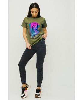 Футболка Boyfriend / дышащий принт /