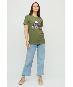 Футболка Boyfriend / дышащий принт /