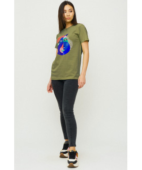 Футболка Boyfriend / дышащий принт /