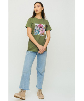 Футболка Boyfriend / дышащий принт /