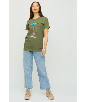 Футболка Boyfriend / дышащий принт /