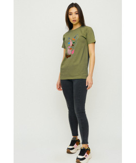 Футболка Boyfriend / дышащий принт /