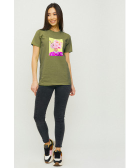 Футболка Boyfriend / дышащий принт /