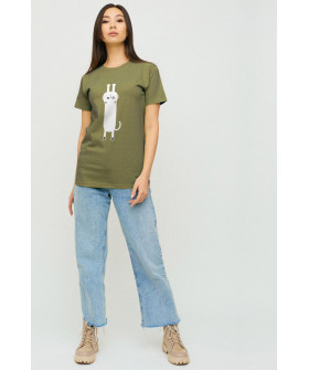 Футболка Boyfriend / дышащий принт /