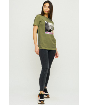 Футболка Boyfriend / дышащий принт /