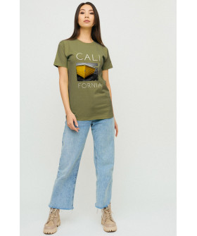 Футболка Boyfriend / дышащий принт /