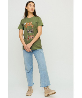 Футболка Boyfriend / дышащий принт /