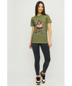 Футболка Boyfriend / дышащий принт /