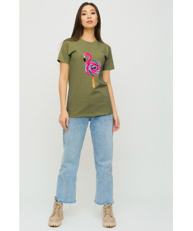 Boyfriend T-shirt / breathable print /