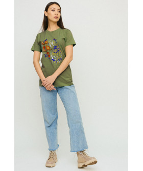 Футболка Boyfriend / дышащий принт /